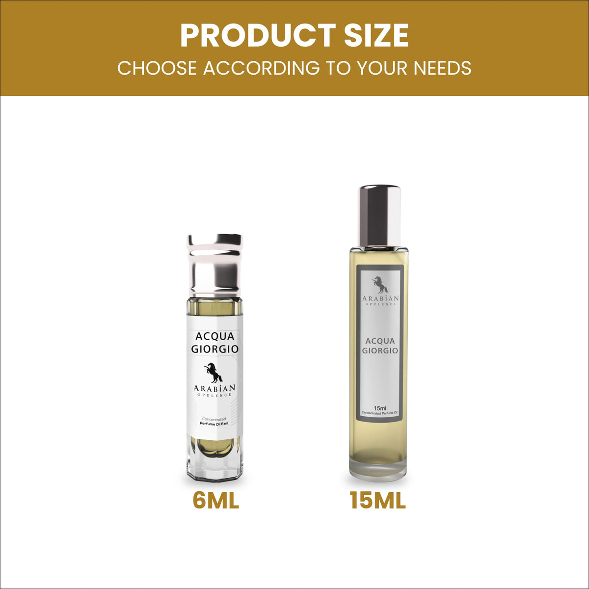 FR10 ACQUA GIORGIO M - Perfume Body Oil - Alcohol Free