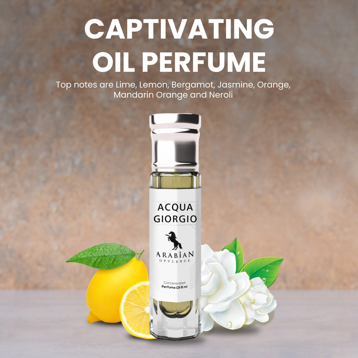 FR10 ACQUA GIORGIO M - Perfume Body Oil - Alcohol Free