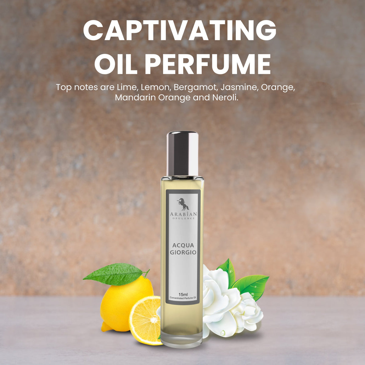 FR10 ACQUA GIORGIO M - Perfume Body Oil - Alcohol Free