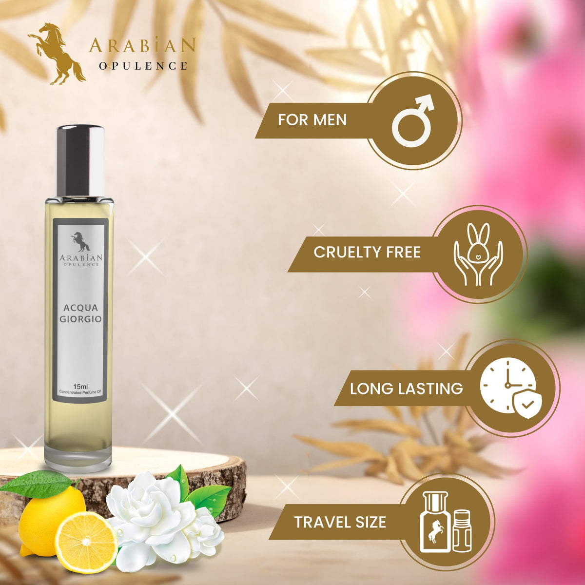 FR10 ACQUA GIORGIO M - Perfume Body Oil - Alcohol Free