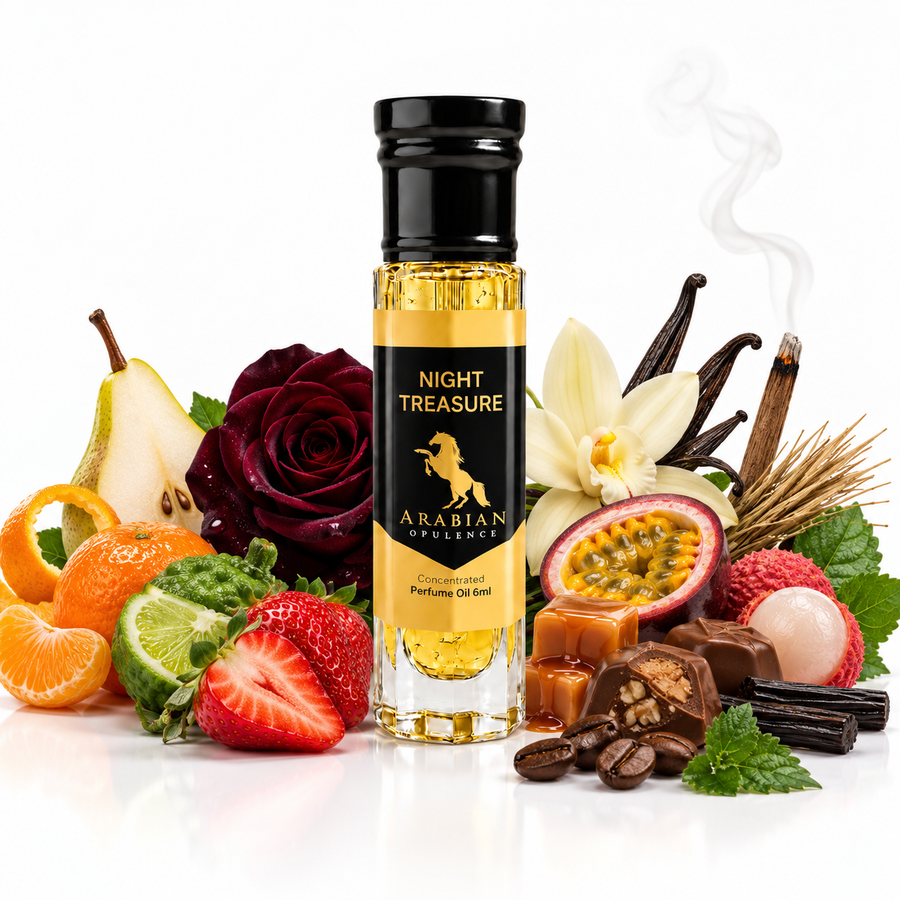FR183 Night Treasure Perfume Body Oil | Alcohol-Free | 15ml
