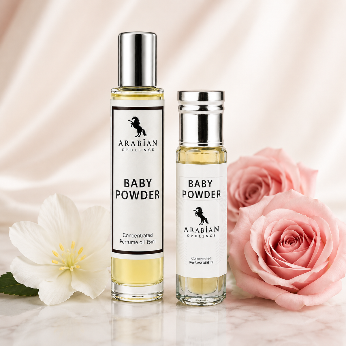 FR50 Baby Powder U Perfume Body Oil | Alcohol-Free | 15ml