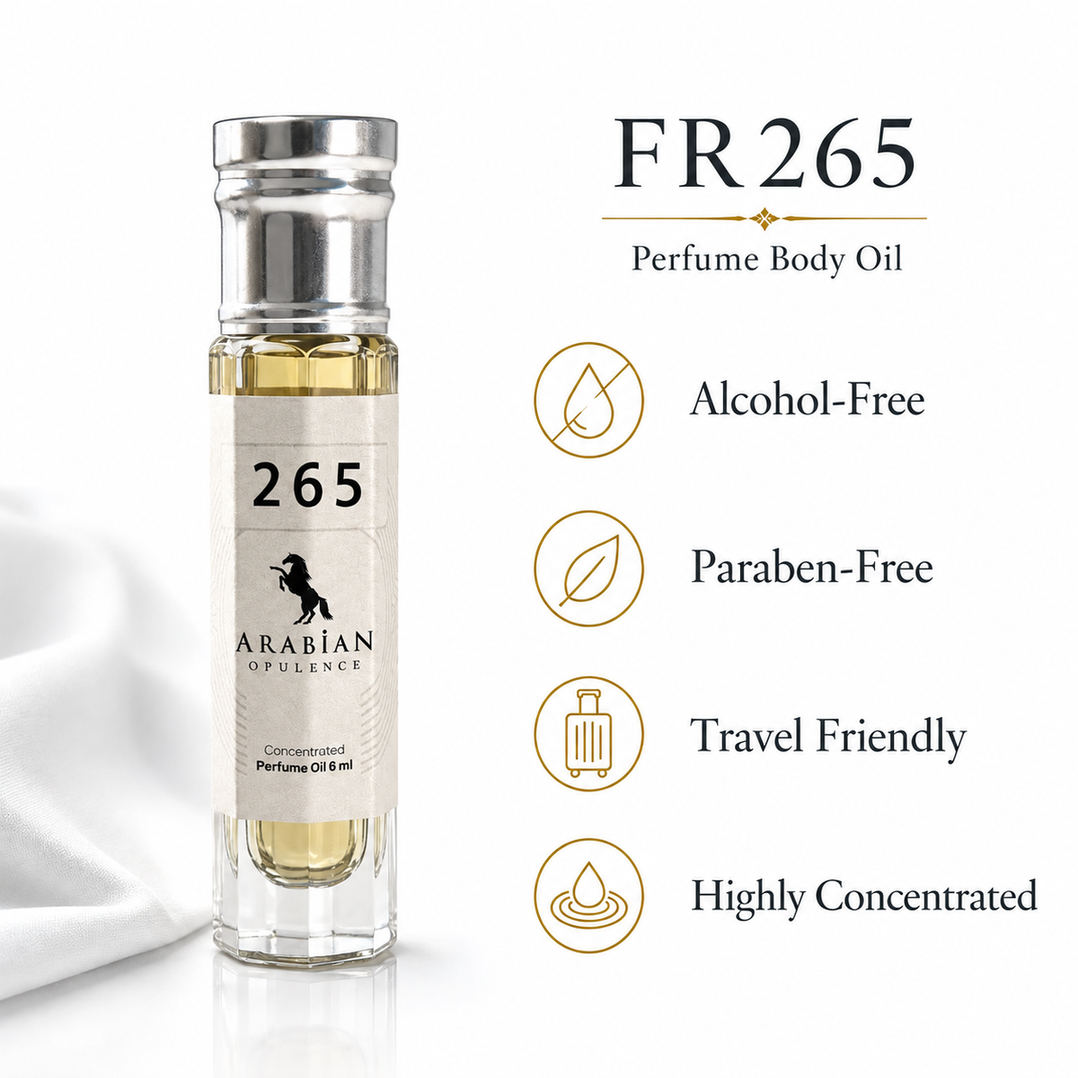 FR265 Savage | Perfume Body Oil for Men | Alcohol-Free